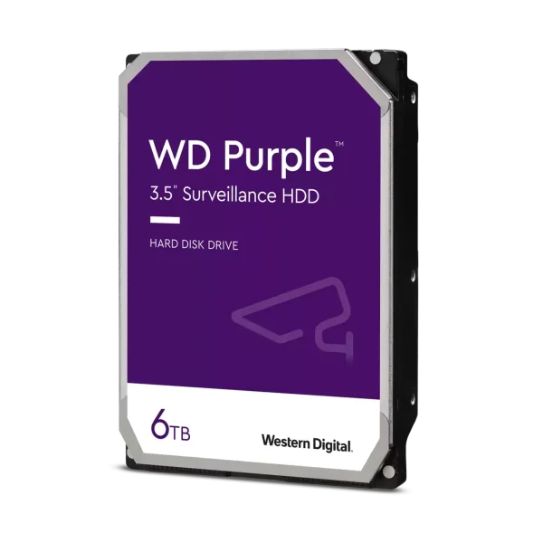 Western Digital WDD HDD SATA-6TB-PURPLE-WD64PURZ