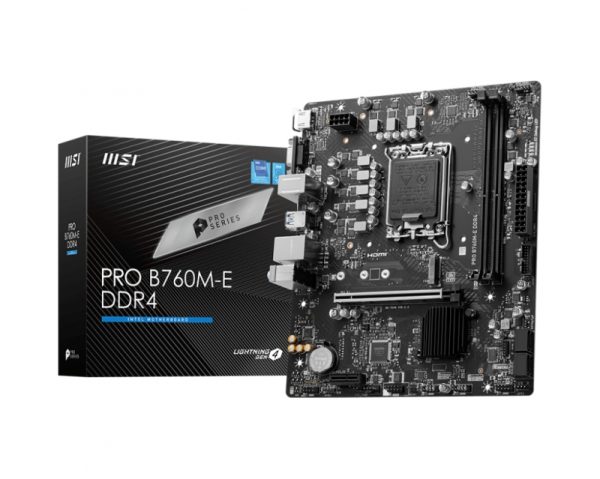 MSI MSI MBD PRO-B760M-E-DDR4