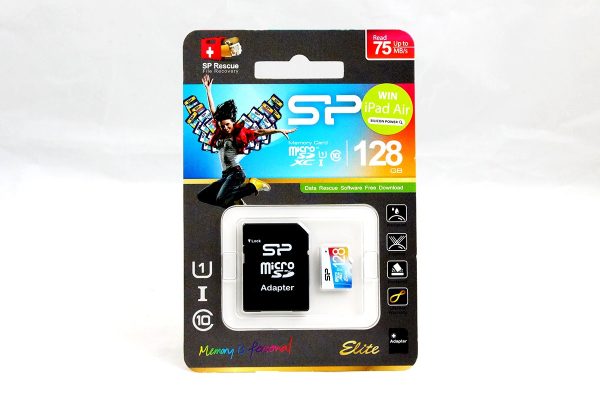 Silicon-Power SIP MEM MICROSD-128GB-SP128GBSTXBU1V20SP