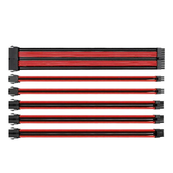 Thermaltake THM CAB TTMOD-SLEEVE-EXT-RED/BLK