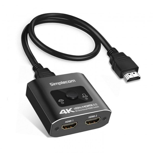 Simplecom SMP CNV 4K-2-WAY-HDMI-SWITCH-CM302