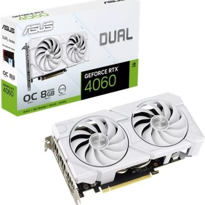 Asus ASU VGA DUAL-RTX4060-O8G-EVO-WHITE