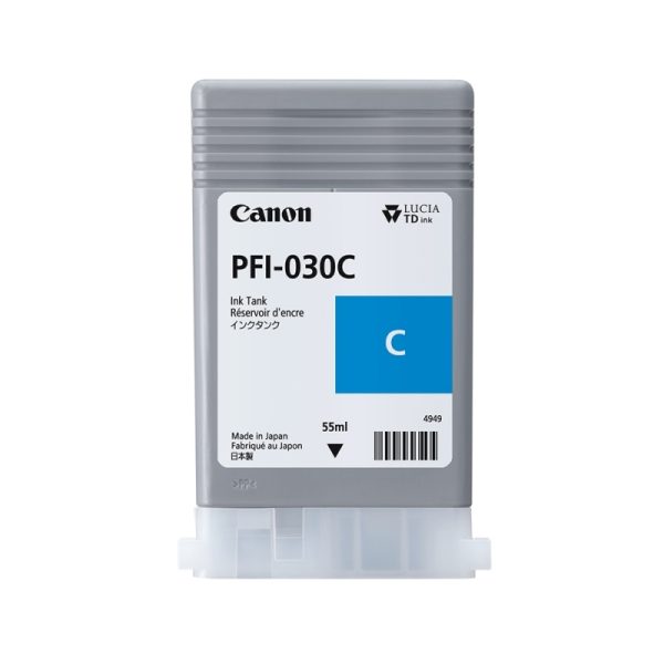 Canon PFI030 Cyan Ink - Image 2