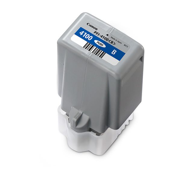 Canon PFI4100 Blue Ink Cart - Image 3