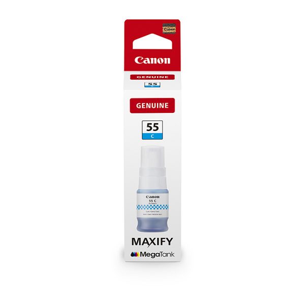 Canon GI55 Cyan Ink Bottle - Image 2