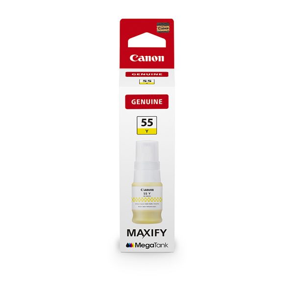 Canon GI55 Yellow Ink Bottle - Image 2