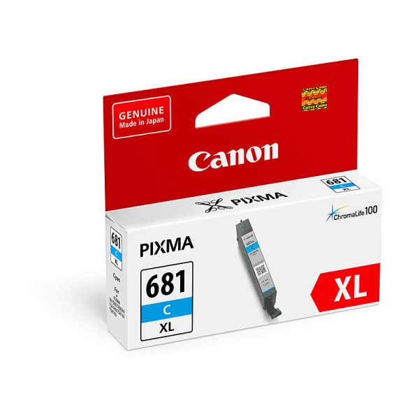 Canon CLI681XL Cyan Ink Cart - Image 2