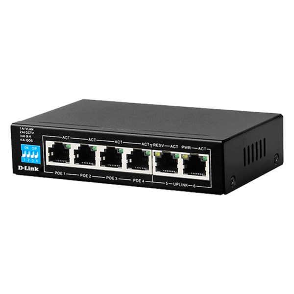 D-LINK DES-F1006P-E PoE Switch - Image 3