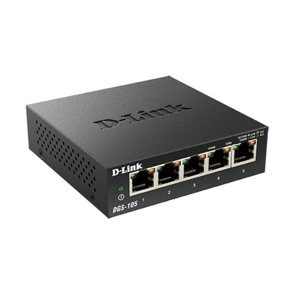 D-LINK DGS-105 Desktop Switch - Image 2