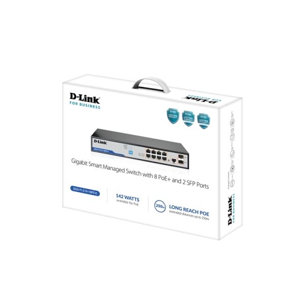 D-Link DGS-F1210-10PS-E Switch - Image 2