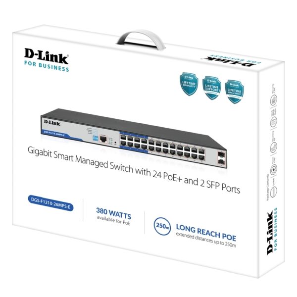 D-Link DGS-F1210-26MPS-E Switc - Image 2