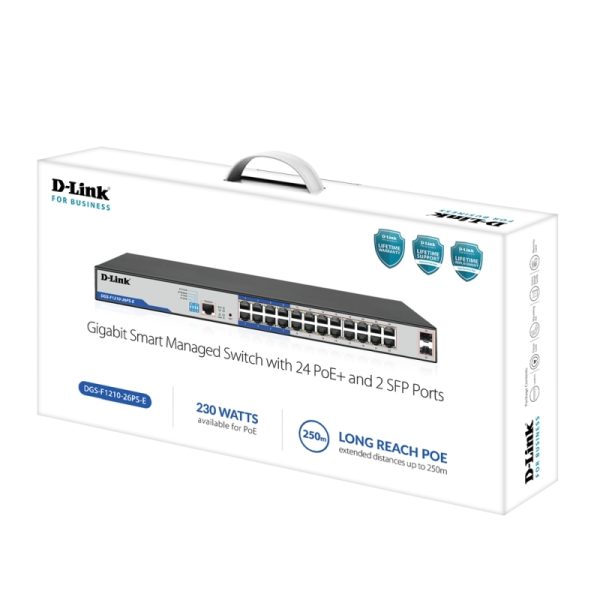 D-Link DGS-F1210-26PS-E Switch - Image 2