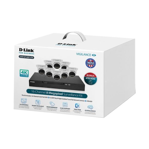 D-Link Vigilance Kit 16CH 8MP - Image 2