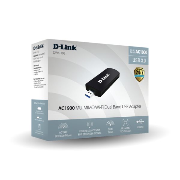 D-LINK DWA-192 DSAU Adapter - Image 3