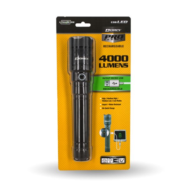 Dorcy 4000 Lumens Flashlight - Image 2