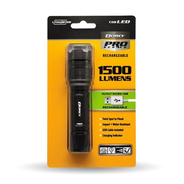 Dorcy 1500 Lumens Flashlight - Image 2