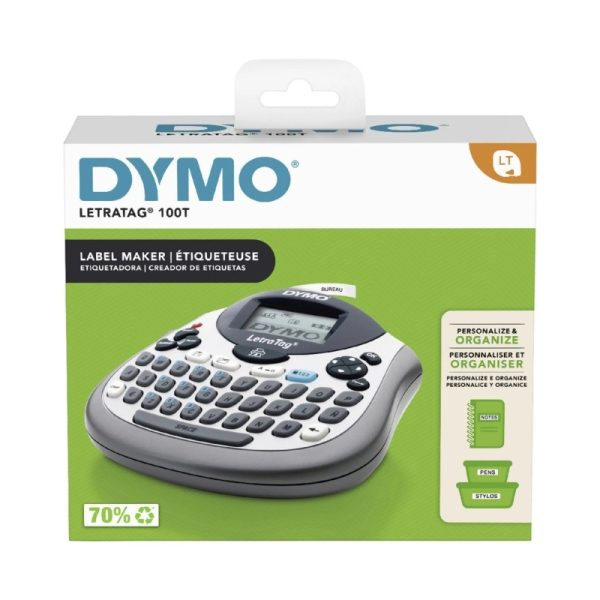 Dymo LetraTag100T Table Silver - Image 2