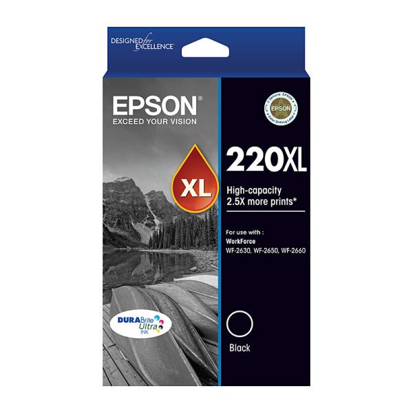 Epson 220XL Black Ink Cart