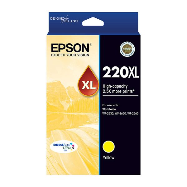 Epson 220XL Yellow Ink Cart