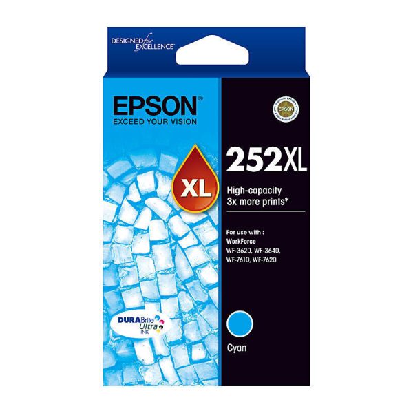 Epson 252XL Cyan Ink Cart