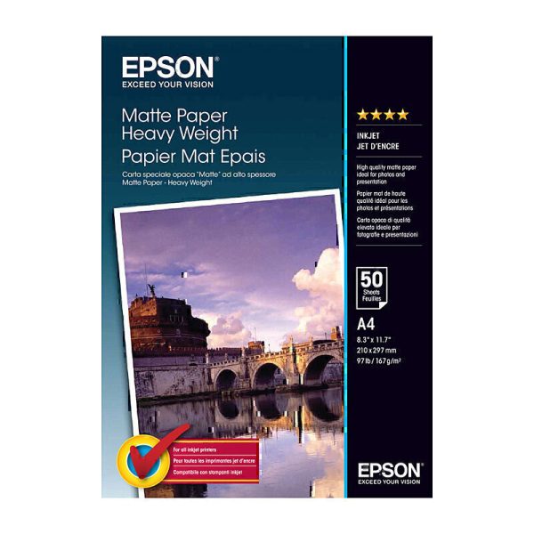 Epson S041256 Matte H/W Paper