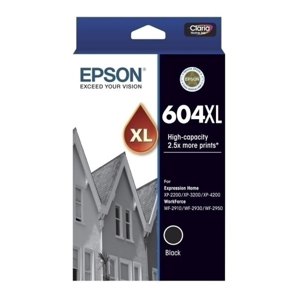 Epson 604XL Black Ink Cart