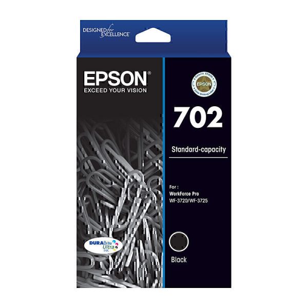 Epson 702 Black Ink Cartridge