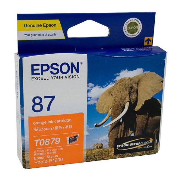 Epson T0879 Orange Ink Cart