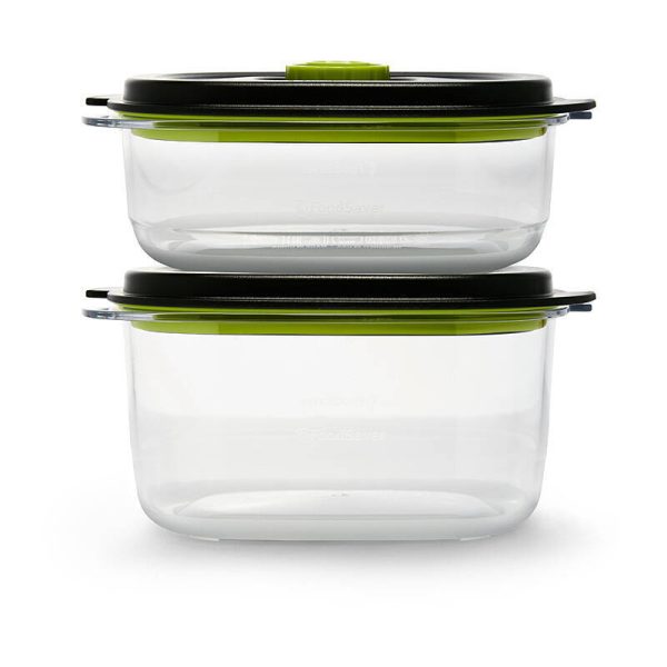 FoodSaver Containers 3 & 5 Cup