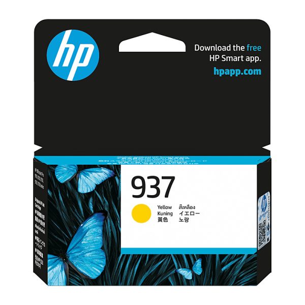 HP #937 Yellow Ink 4S6W4NA