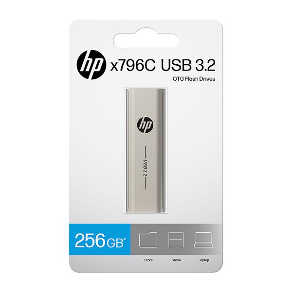 HP X796C 256GB USB3.2 Type A/C