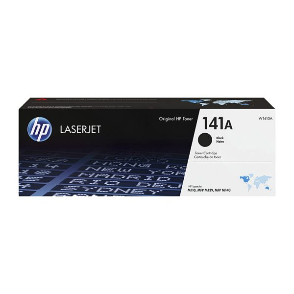 HP #141A Black Toner W1410A