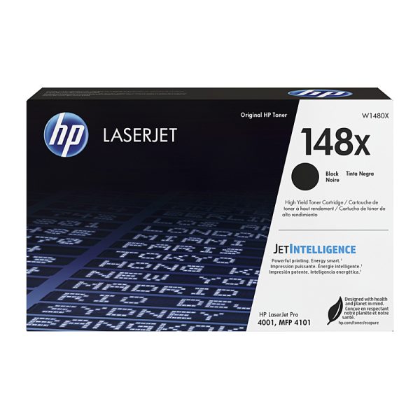 HP #148X Black Toner W1480X