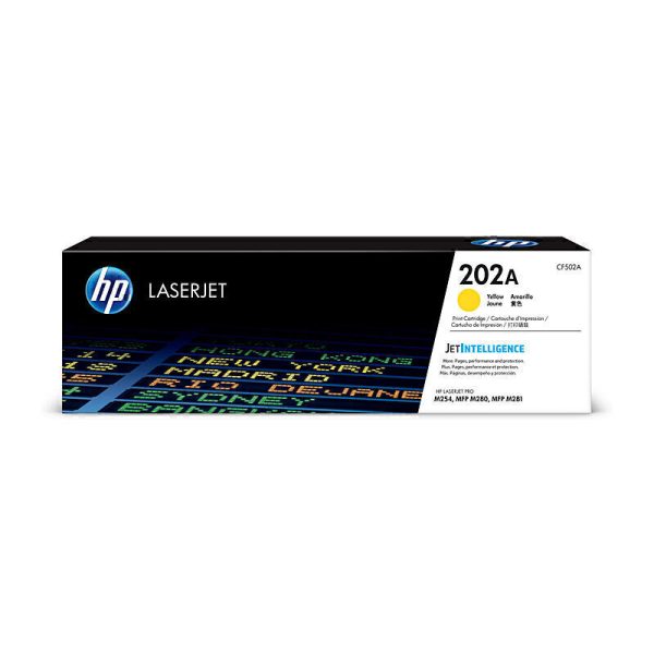 HP #202A Yell Toner CF502A