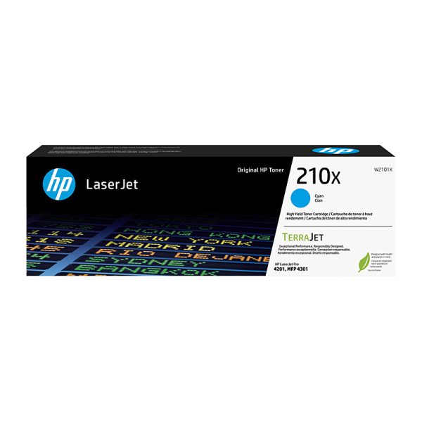 HP #210X Cyan Toner W2101X