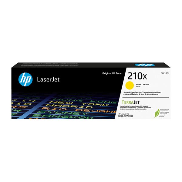 HP #210X Yellow Toner W2102X