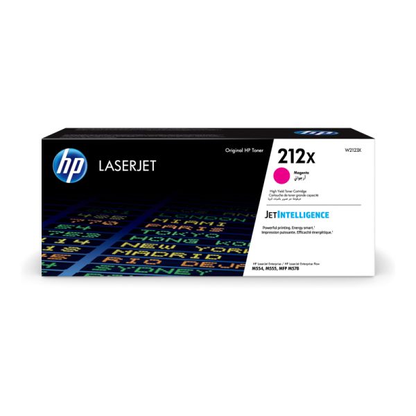 HP #212X Magenta Toner W2123X