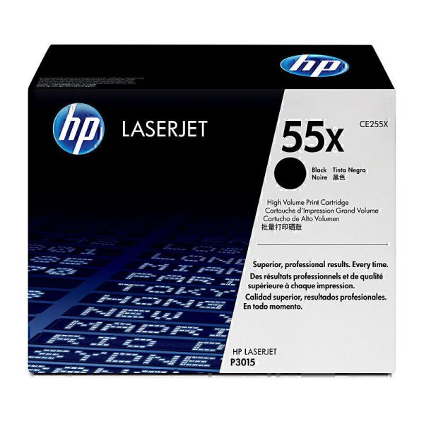 HP #55X Black Toner CE255X