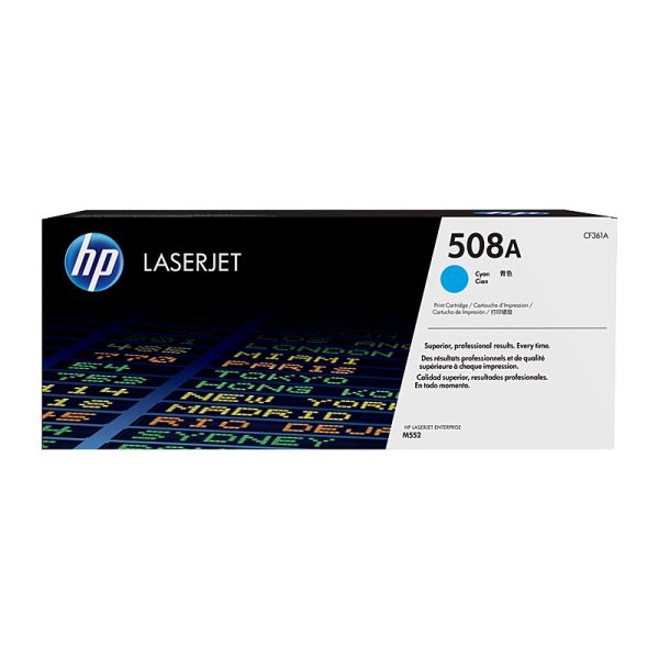 HP #508A Cyan Toner CF361A - Image 2