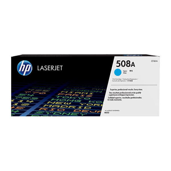 HP #508A Cyan Toner CF361A