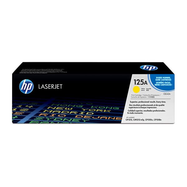 HP #125A Yellow Toner CB542A