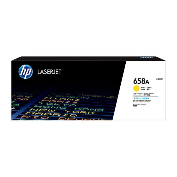 HP #658A Yellow Toner W2002A