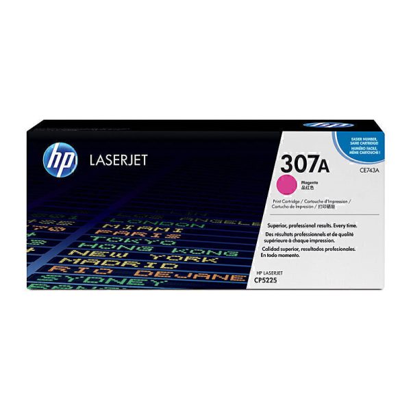 HP #307A Magenta Toner CE743A