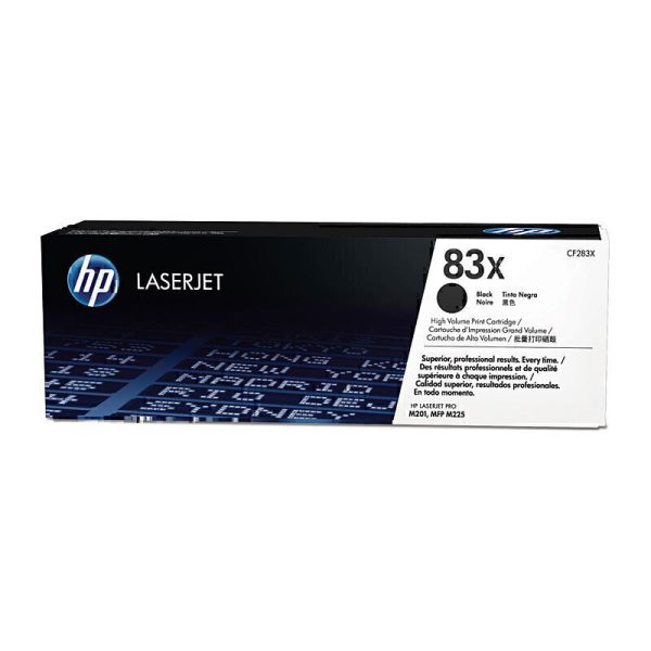 HP #83X Black Toner CF283X