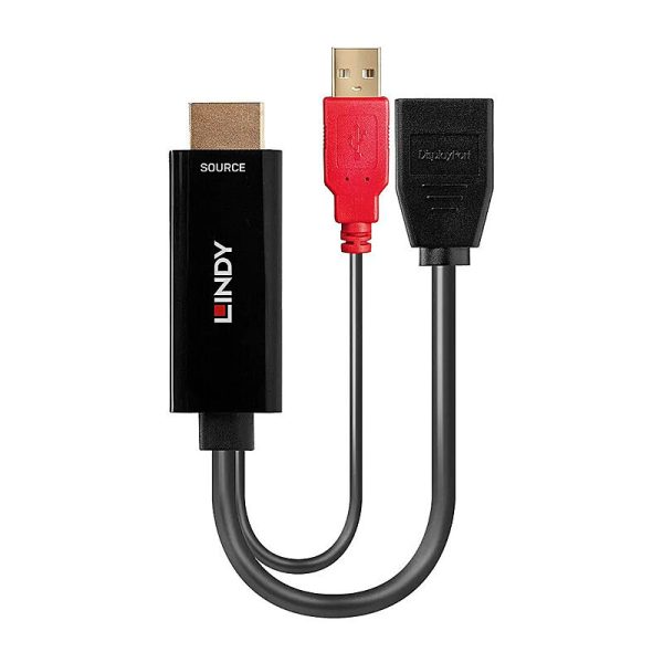 Lindy HDMI to DP 1.2 Converter - Image 2