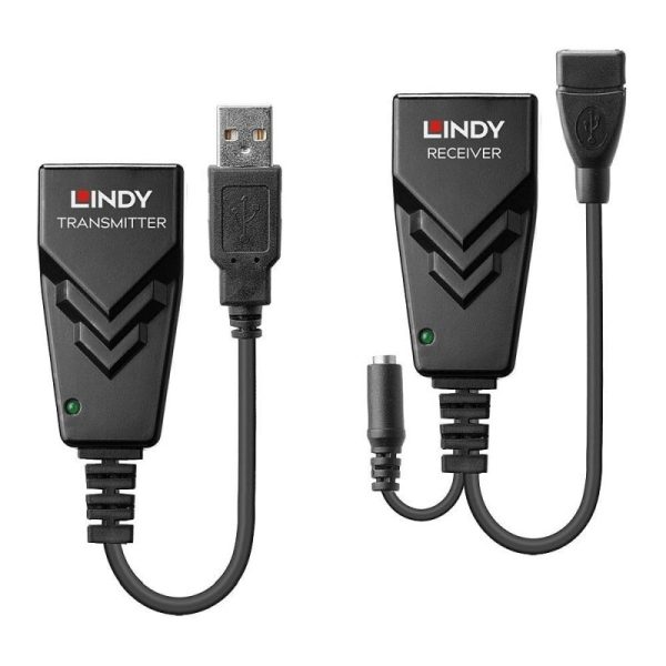 Lindy 100m CAT6 USB 2.0 Ext - Image 2