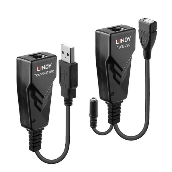 Lindy 100m CAT6 USB 2.0 Ext