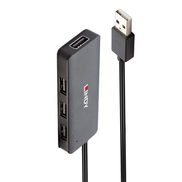 Lindy 4 Port USB 2.0 Hub - Image 2