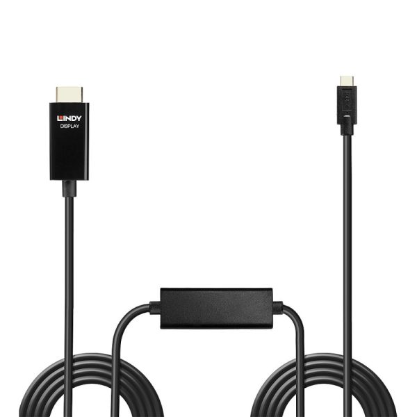 Lindy 10m USB C to HDM HDR - Image 2