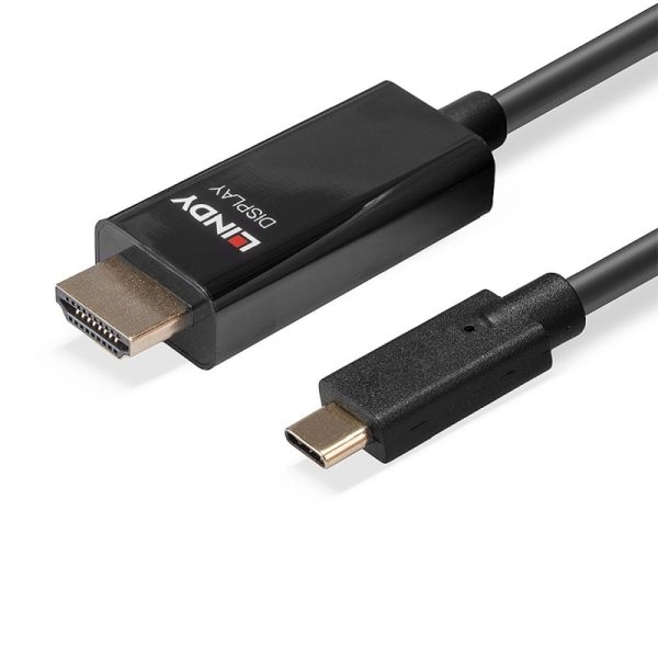 Lindy 10m USB C to HDM HDR - Image 3